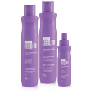 LANÇAMENTO - Combo 100Tímetros Antiqueda Capilar Fashion Gold Promoção