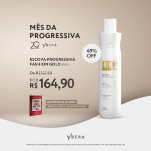 Escova Progressiva 300g - Fashion Gold - SUPER OFERTA